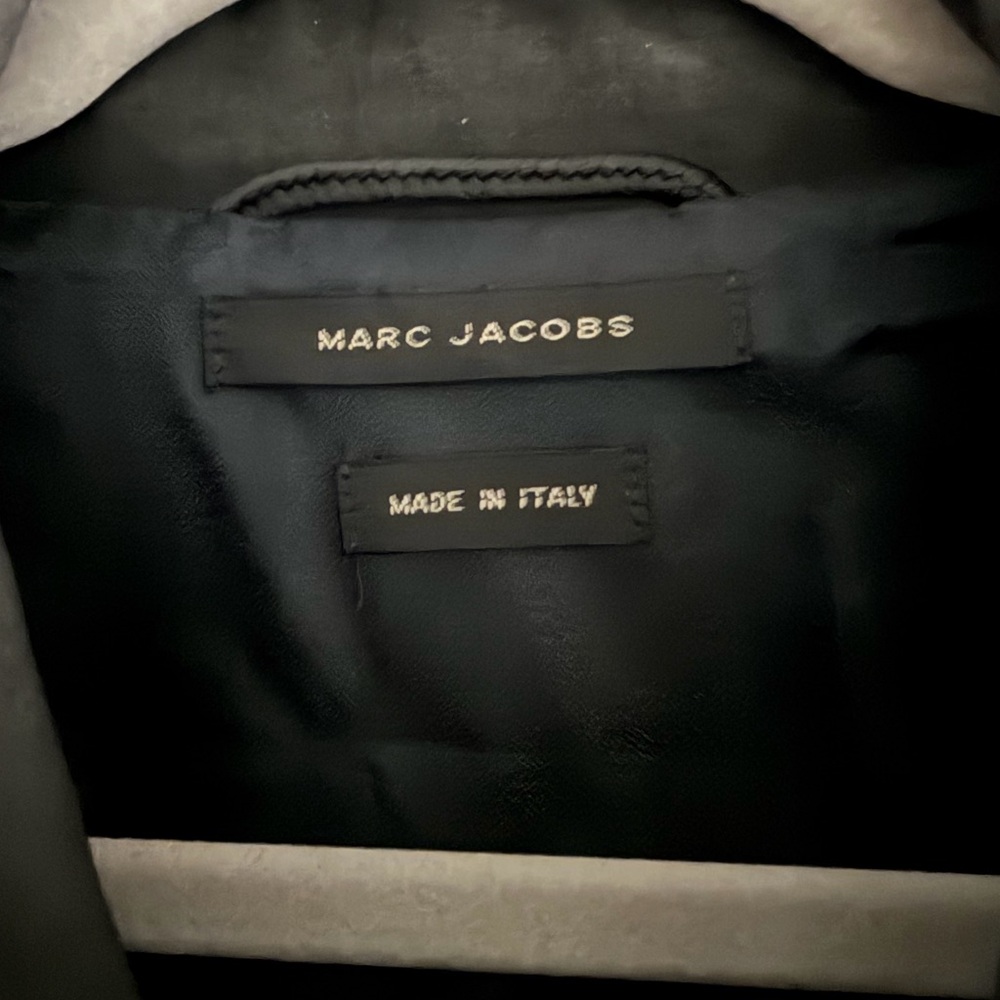 Marc Jacobs Flamingo Graphic Satin Coach Jacket (Made in Italy) - Picture 2 of 4